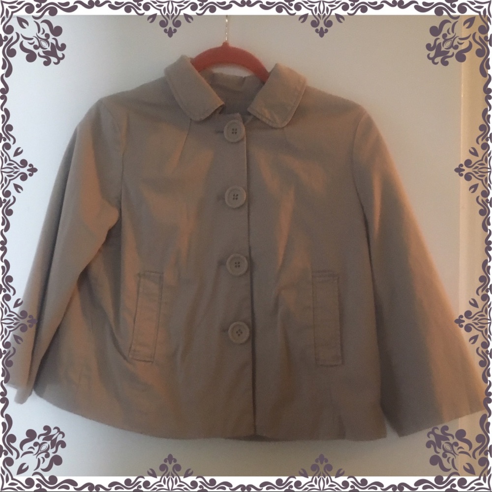 New York & Co. Khaki Blazer/Jacket.